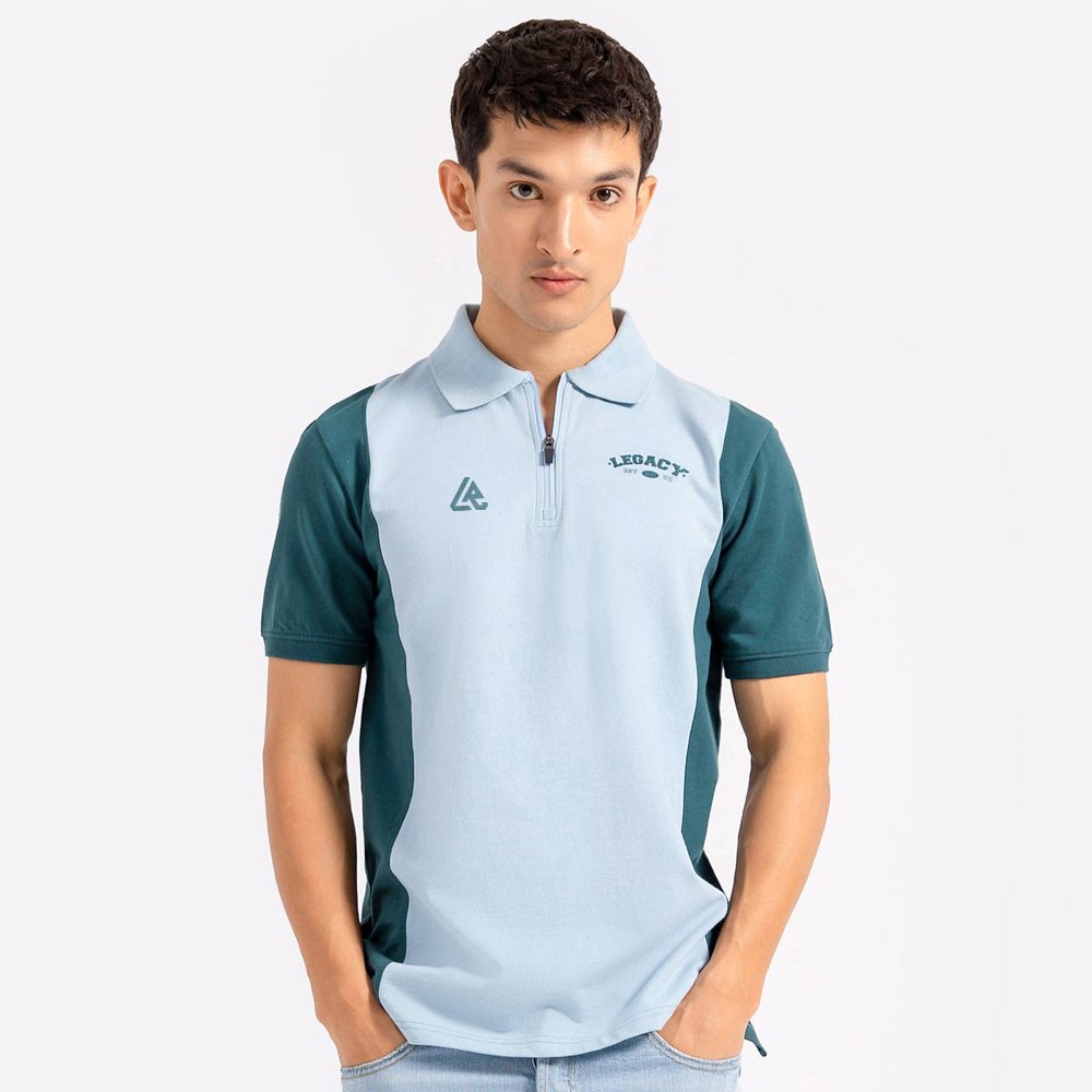 Sporty Chic Trendy Polo Shirt