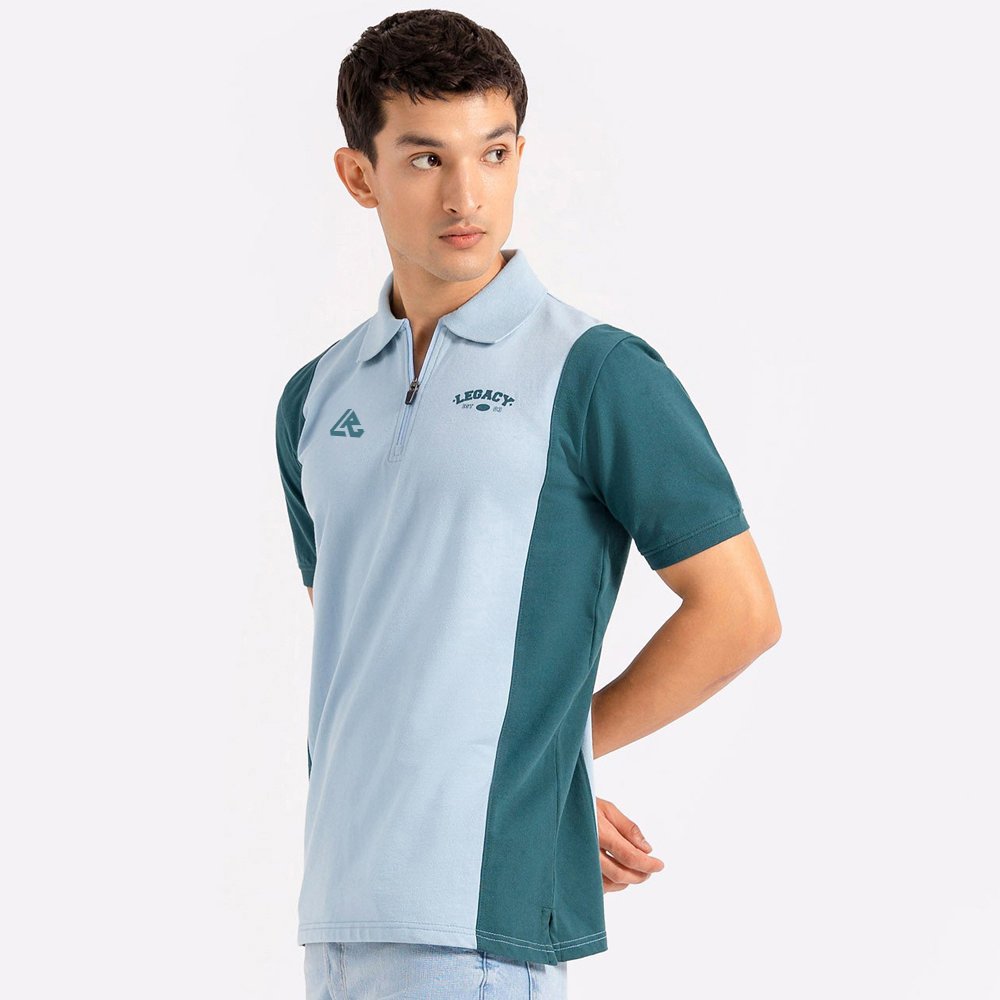 Sporty Chic Trendy Polo Shirt